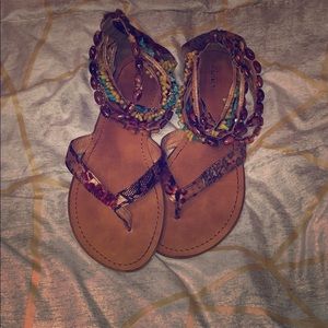 Beaded Sandals